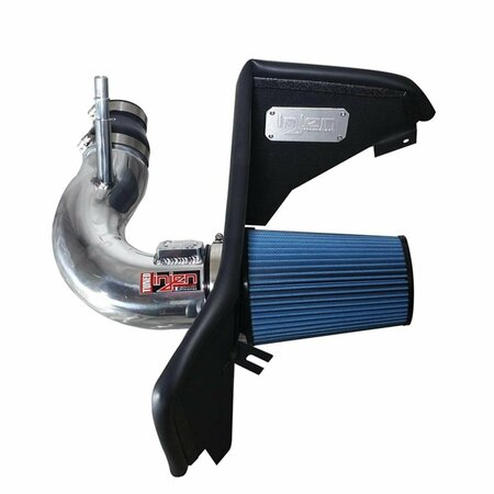 INJEN Power-Flow Air Intake System for 2016 Chevy Camaro 2.0L - Wrinkle Black PF7017WB